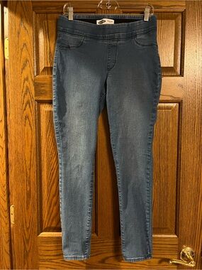 Old Navy Women’s Medium Blue Skinny Pull-On Jeans Size 10